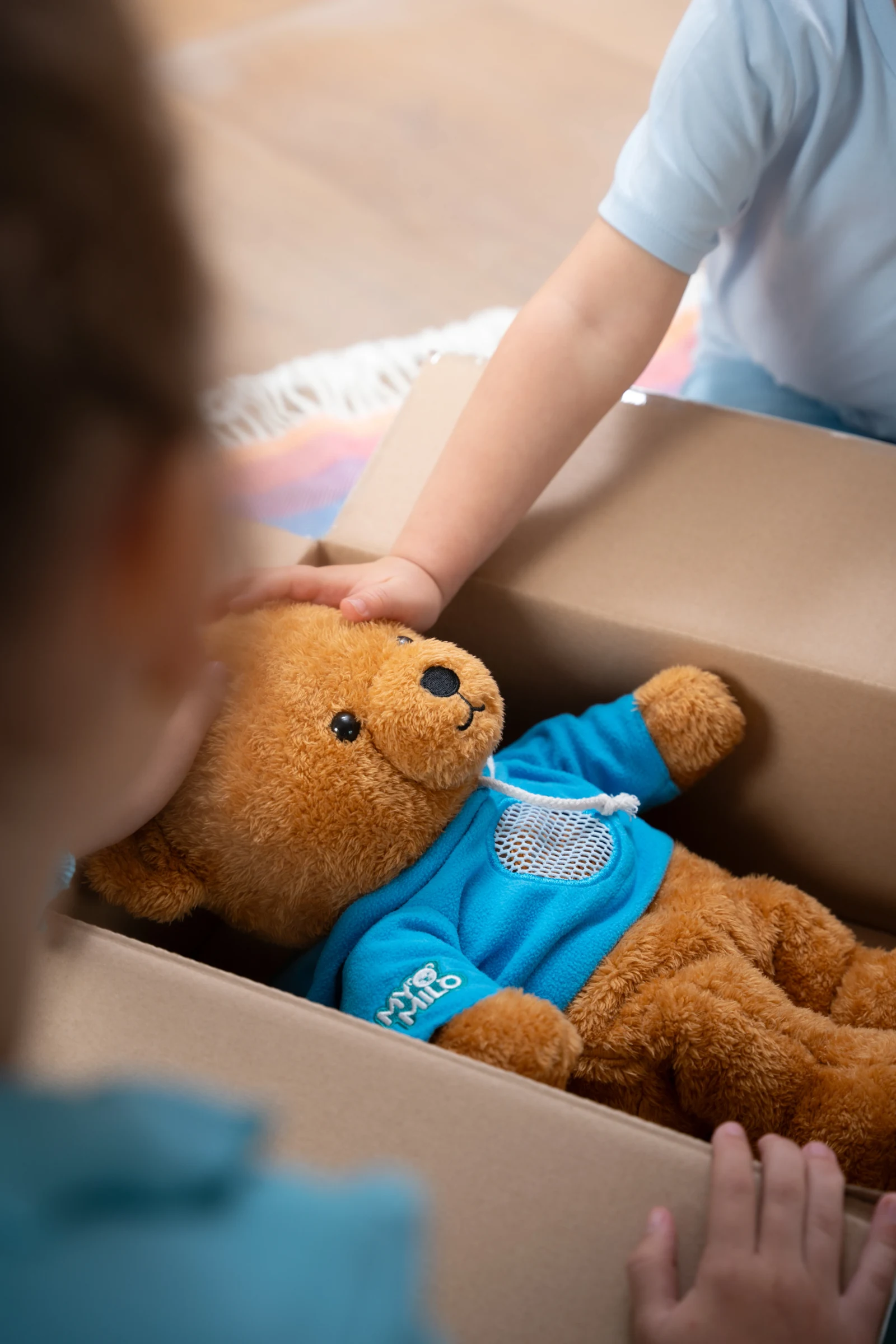 Das Milo-Herz im Teddy